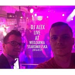DJ ALEX - WĘDZARNIA STAROMIEJSKA, Głogów (27.02.2016)