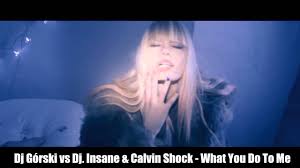 DJ Górski vs DJ Insane, Calvin Shock - What You Do To Me