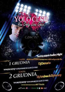 Yolo Club, Elbląg - Dj Andree & DJ KENNY (02.12.2017)