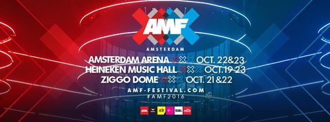 AMF 2016, Amsterdam ArenA, Ziggo Dome & Heineken Music Hall (19-23.10.2016)