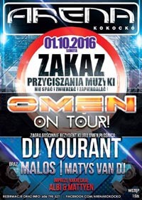 MATTY EN - OMEN ON TOUR, Arena Kokocko 01.10.2016