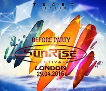 Diabllo aka Coorby live - Before Party Sunrise Festival, Londyn 28.04.2016