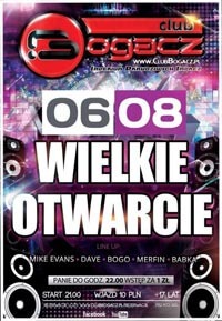 MIKE EVANS - CLUB BOGACZ KOLBUSZOWA - 06.08.2016 - OTWARCIE