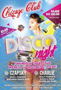 DISCO NIGHT - CZAPSKY DJ - Chicago Club 14.05.2016