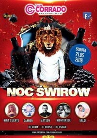 Club Corrado, Suchowola - NINA SUERTE, DAMIEN (NOC ŚWIRÓW) 21.05.2016