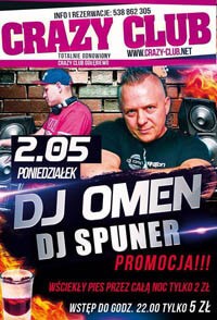 Quadziu DeeJay Crazy Club Gołębiewo - Majówka 02.05.2016
