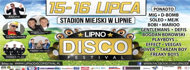 Lipno Disco Festival - Stadion Miejski (15.07.2016)