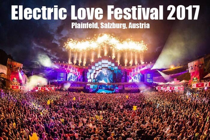 Electric Love Festival, Plainfeld, Salzburg, Austria 05.07.2017
