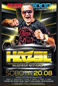 Energy 2000, Katowice - DJ HAZEL LIVE MIX (20.08.2016)