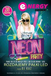 Energy, Dmenin - NEON PARTY - Dj Kaz (20.08.2016)