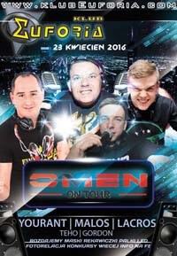 YOURANT - EUFORIA PIETKOWO - OMEN ON TOUR 23.04.2016