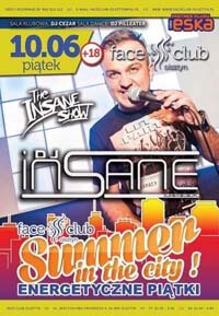 DJ INSANE - FACE CLUB, OLSZTYN 10.06.2016