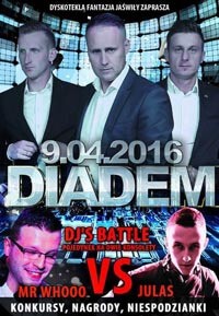 Klub Fantazja, Jaświły - DJs Battle - Mr.Whooo, Julas, Znoro, Silence (09.04.2016)