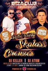 Dj Killer - Ibiza Gwiździny RETRO PARTY 03.09.2016