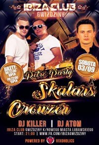 Ibiza, Gwiździny - Crouzer 03.09.2016