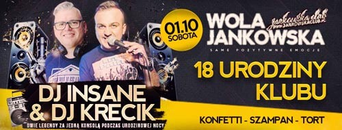 DJ MATTI - 18-ste Urodziny JankowskaClub 01.10.2016