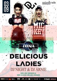Klub Luna, Lunenburg, NL - DELICIOUS LADIES (03.09.2016)