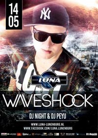 Klub Luna Loosbroek - Holandia (Lunenburg, NL) - Polska noc w Lunie - WAVESHOCK (14.05.2016)