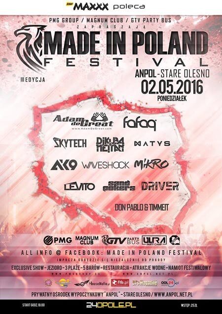 Made in Poland Festival - 02.05.2016