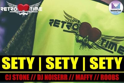 Manhattan CLUB Czekanów - I LOVE RETRO TIME - Maffy, Roobs, CJ.Stone, DJ Noiserr