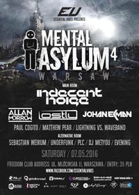 Indecent Noise LIVE - Mental Asylum Night, Warsaw, Poland (07.05.2016)