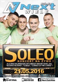 BEJMUS, Klub NEXT WIELE - SOLEO (21.05.2016)