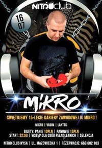 MIKRO, Nitro Club Nysa 16.07.2016