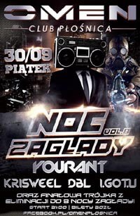DJ Yourant - Omen Club Płośnica - 8 Noc Zagłady (30.09.2016)