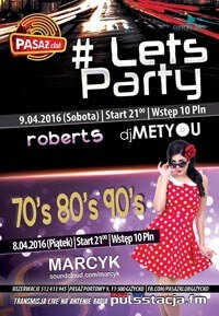 Pasaż Klub, Giżycko - HITS 70's 80's 90's (08.04.2016)