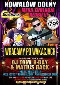Sunrise Klub Kowalów Dolny - M@tius Live
