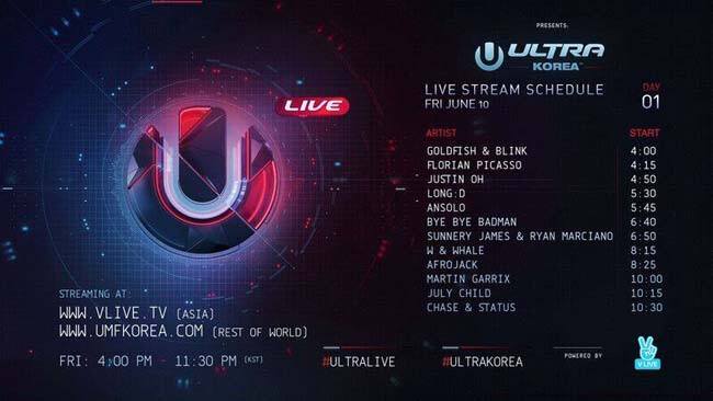 ULTRA LIVE - Ultra Korea 2016 - Day 1