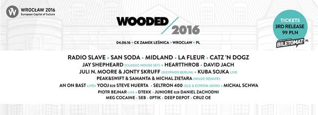 Wooded - Centrum Kultury Zamek (04.06.2016)