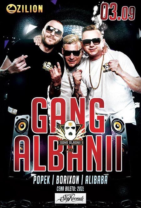 Zilion CLUB - Wrzelowiec - KONCERT GANG ALBANII (03.09.2016)