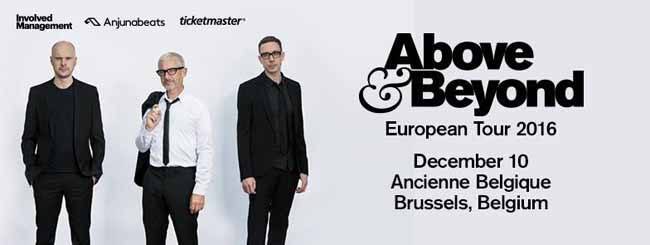 Above & Beyond at Ancienne Belgique 10.12.2016