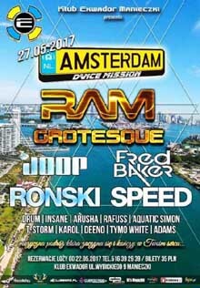 Ekwador Manieczki - Amsterdam Dance Mission 27.05.2017 (VIDEO)
