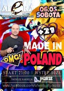DJ Horse - Klub Afera Bydgoszcz 06.05.2017