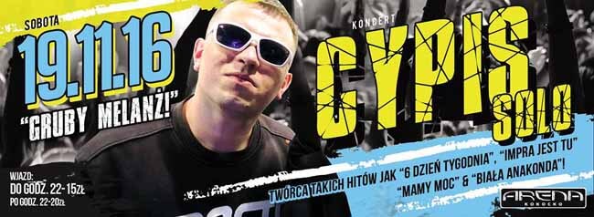 Koncert CYPIS 19.11.2016 Arena Club Kokocko