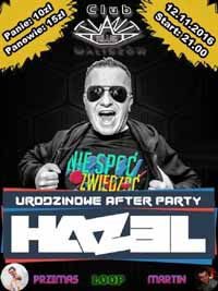 Klub Atlanta Maliszów - Dj Hazel 12.11.2016