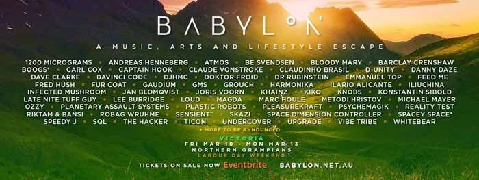 Babylon Festival - Victoria 10.03.2017