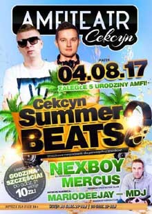 Amfiteatr Cekcyn - Summer Beats - NEXBOY, MERCUS (04.08.2017) Amfiteatr Cekcyn - Summer Beats - NEXBOY, MERCUS (04.08.2017)