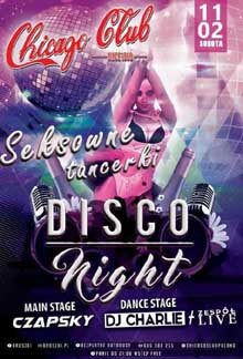 HOT DISCO NIGHT 11.02.2017 CZAPSKY - Chicago Club