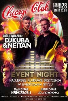 Event Night 28.01.2017 DJ KUBA & NEITAN - Chicago Club