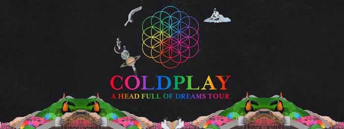 Coldplay wystąpi na PGE Narodowy 18.06.2017