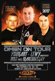 QUADZIU DEEJAY CRAZY CLUB - OMEN ON TOUR (ROZGRZEWKA + GŁÓWNY)