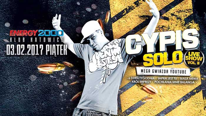 Energy 2000, Katowice - CYPIS Solo Live Show Vol.II (03.02.2017)