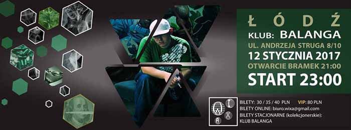 CYPIS SOLO w Łodzi - Klub Balanga 12.01.2017