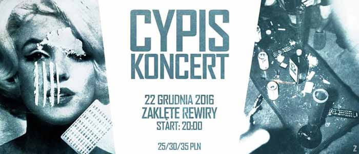 Koncert Cypis Solo we Wrocławiu 22.12.2016