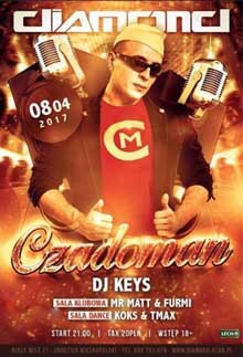 Klub Diamond, Biała Wieś - Dj Keys (08.04.2017)