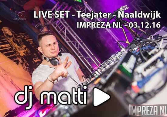 Impreza NL - Dj Matti 03.12.2016