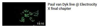 Paul van Dyk LIVE - Electrocity X (2017)